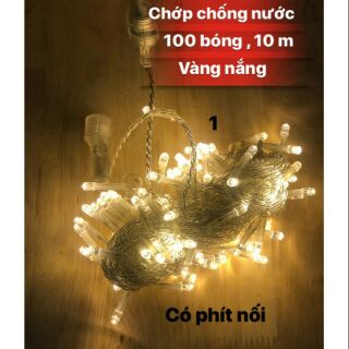 Dây đèn Led chống nước - vàng nắng -10m
