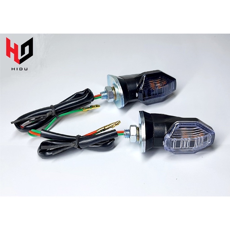 Đèn Xi Nhan K5 Hidu Gắn Xe Máy Mẫu Vairo Nhỏ Gọn ( giá 1 đôi)