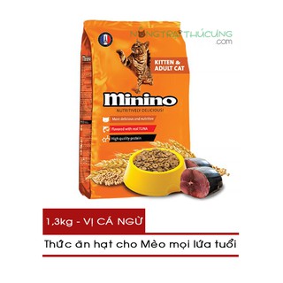 [COMBO 6 GÓI] Hạt cho Mèo mọi lứa tuổi Minino, Minino Yum