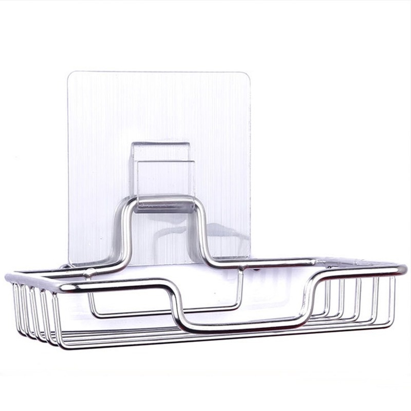 1 Móc Treo Đồ Dán Tường Bằng Nhựa Chống Nước Chống Ẩm Đa Năng