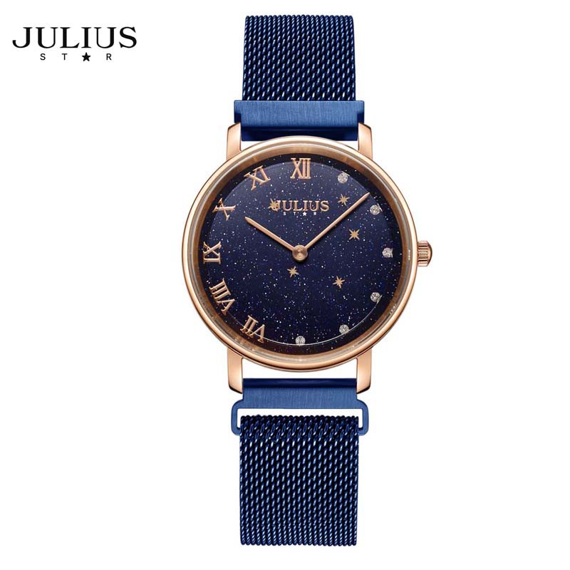 Đồng hồ nữ Julius Star JS037 kính sapphire