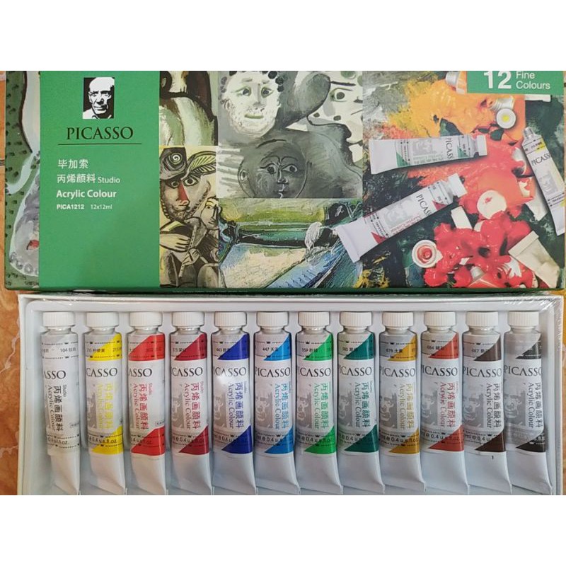 MÀU ACRYLIC PHOENIX 12 MÀU