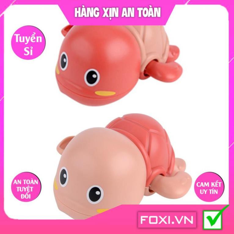 Rùa bơi trong nước ngộ nghĩnh cho bé-Đồ chơi nhà tắm-Có dây cót-Nhiều màu- Đáng yêu-Giúp bé rèn luyện khả năng vận động