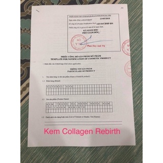 Kem Dưỡng Da Collagen Rebirth