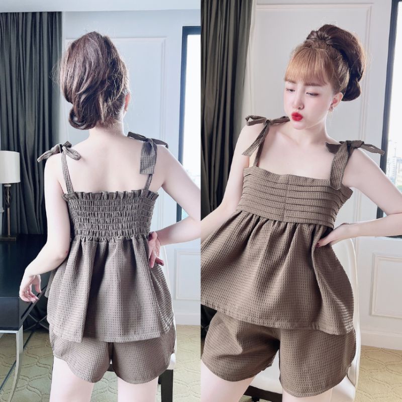 Set Áo Kèm Chân Váy  Bigsize 50-100kg Cho Nàng Mũm Mĩm