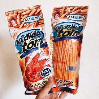 Tăm cay vị điều tôm/ Tăm cay đỏ