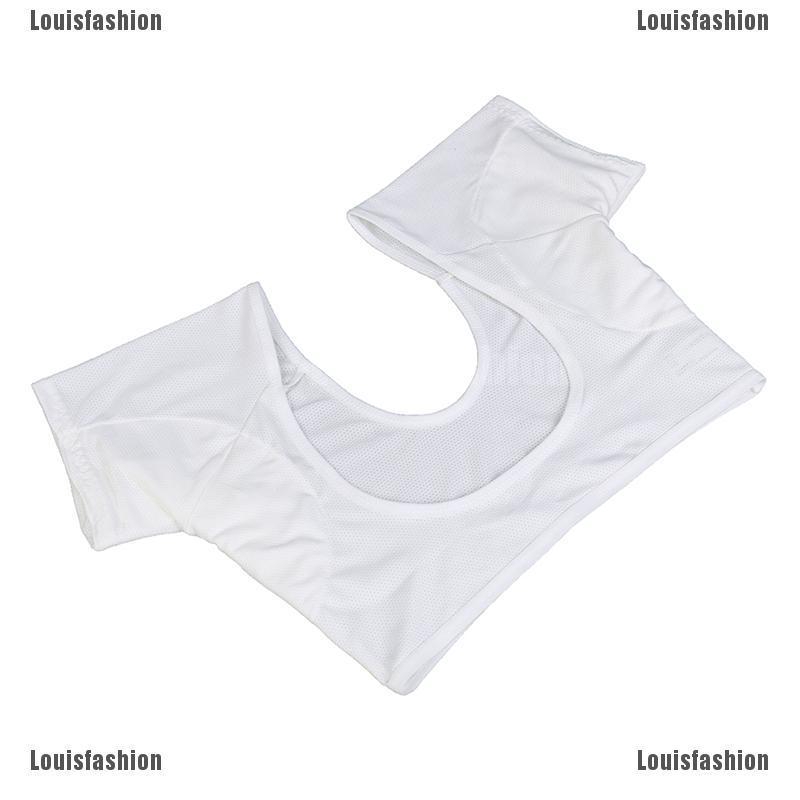 1 Miếng Lót Thấm Mồ Hôi Nách Hình Áo Thun Trắng