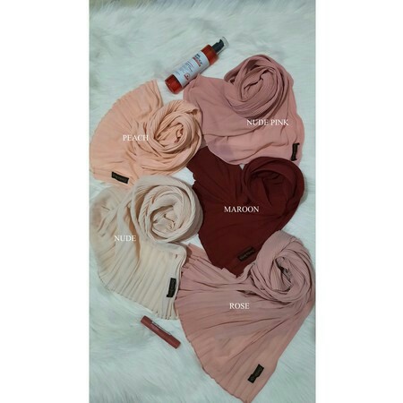 Khăn Trùm Đầu Hijab Pashmina Ceruty