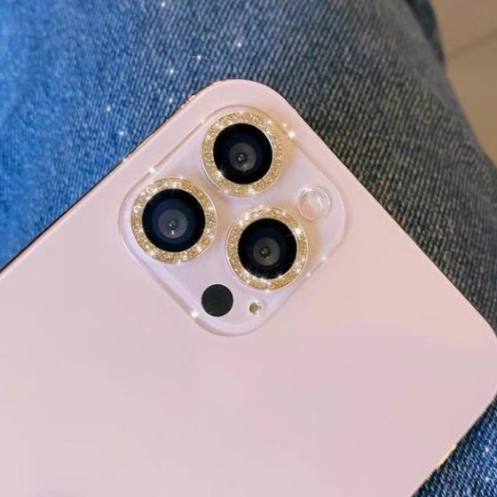 Kính cường lực nhũ kim tuyến 5 màu bảo vệ mắt Camera iPhone 11 PRO MAX 12 PRO MAX 13 PRO MAX 14 PRO MAX