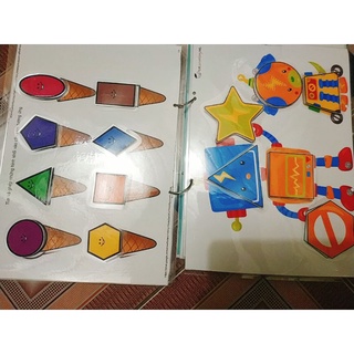 combo học liệu bóc dán, matching