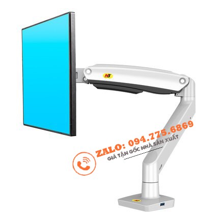 [Đen &amp; Trắng] Giá Treo Màn Hình Máy Tính NB-F100A 22-35 Inch - Tay Treo Màn Hình Đa Năng