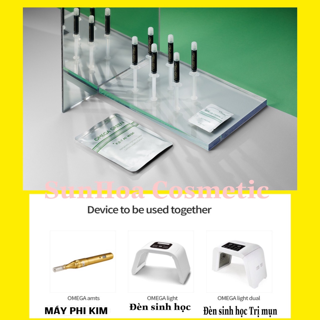 Bộ Chăm Sóc Da Mụn OMEGA GREEN COMPLEX KIT