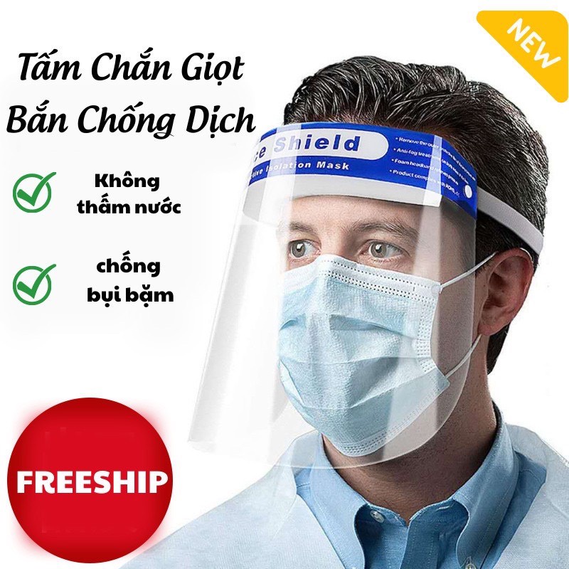 Kính Chắn Giọt Bắn, Tấm Chắn Giọt Bắn Phòng Dịch Trong Suốt Kháng Khuẩn, Bảo Vệ Mắt titan.st