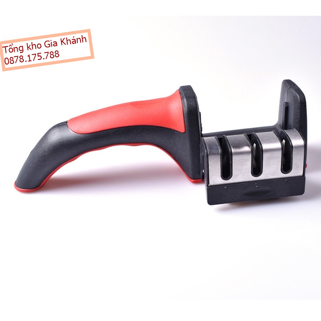 DỤNG CỤ MÀI DAO 3 LƯỠI SHARPENER , Đồ Mài Dao Siêu Bén Mini Cầm Tay