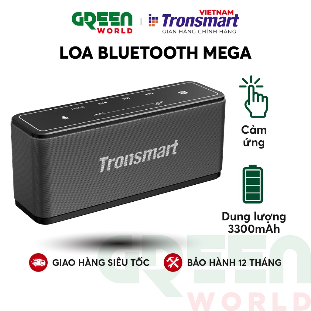Loa Bluetooth công suất 40W, Pin cực trâu, âm thanh trầm ấm TRONSMART Element Mega TM-250394