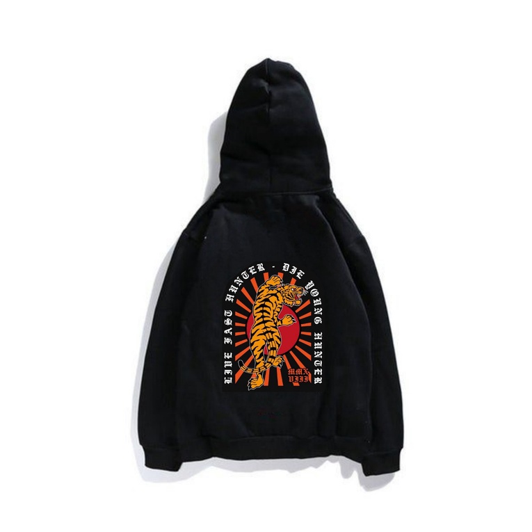 Áo Khoác Nỉ - Hoodie zip Nam Nữ Form Rộng, Chất Liệu Dày Mềm Mại, Hình In Sắc Nét Phối Màu Trẻ Trung