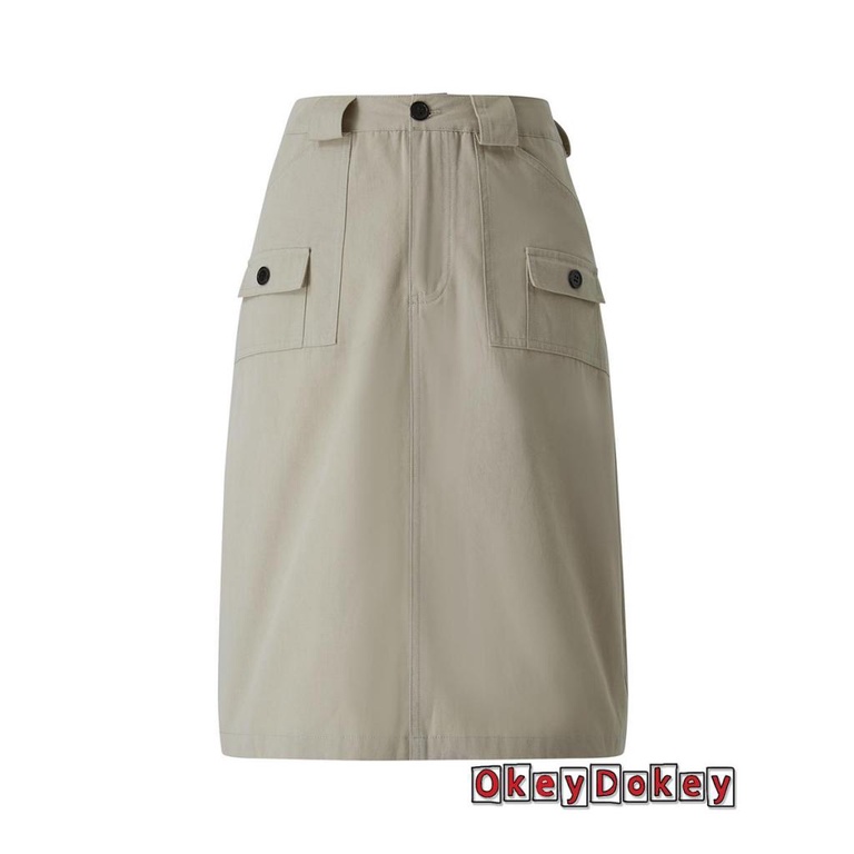 Váy Nữ GLIQ-Xingqing 2000s Eo Thấp Phối Túi Kiểu Hàn Quốc Thời Trang Mùa Hè y2k