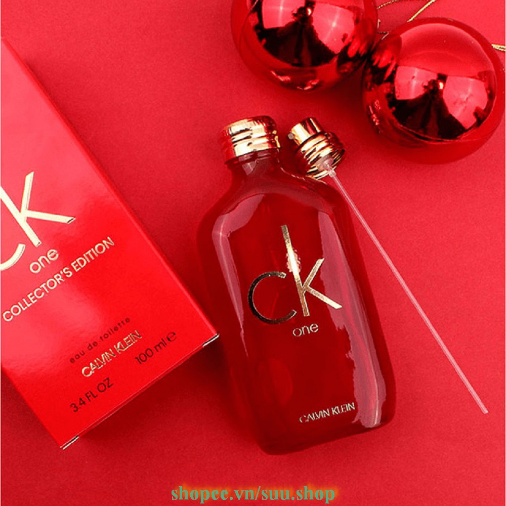 Nước Hoa Unisex 100Ml Calvin Klein CK One Collector's Edition suu.shop cam kết 100% chính hãng