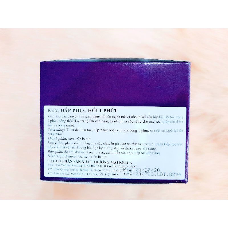 HẤP DẦU PHỤC HỒI HƯ TỔN LACEI (1 PHÚT) 300ml Collagen