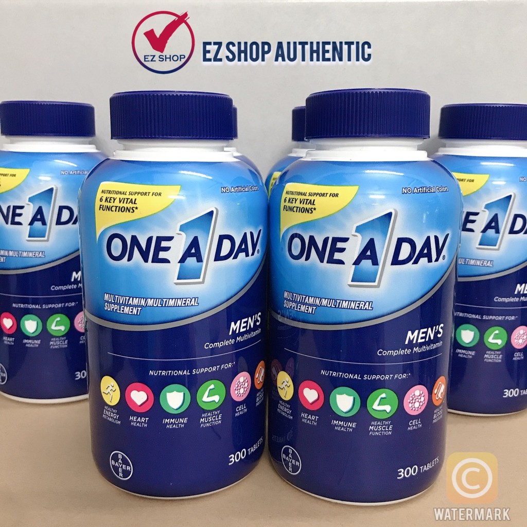 🇺🇸 VIÊN UỐNG ONE A DAY MEN 300 VIÊN
