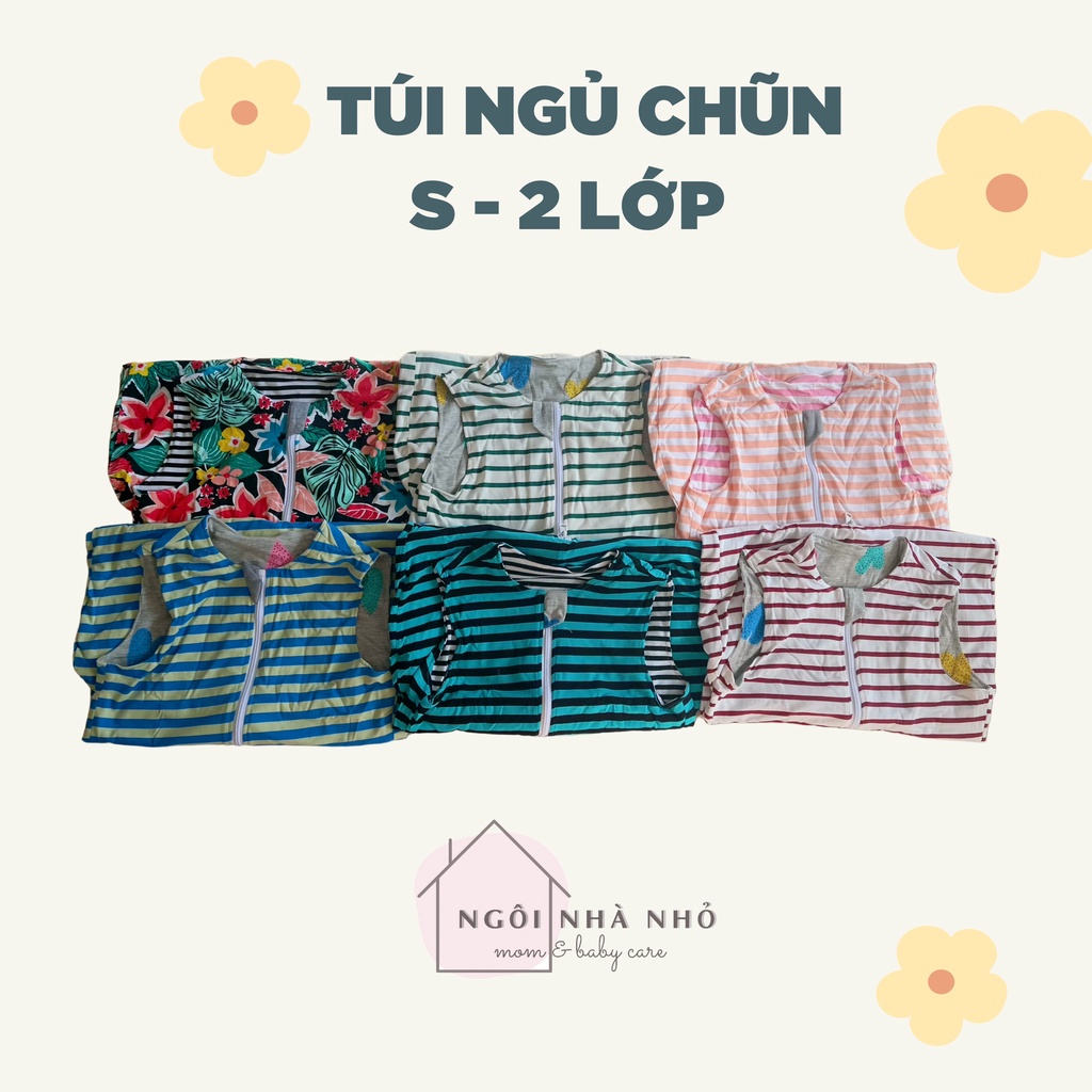 Túi ngủ Chũn Cocoon 2 lớp cho bé
