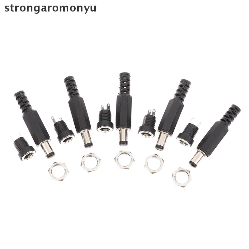Set 5 Cặp Đầu Nối Nguồn Dc 12v 5.5x2.1