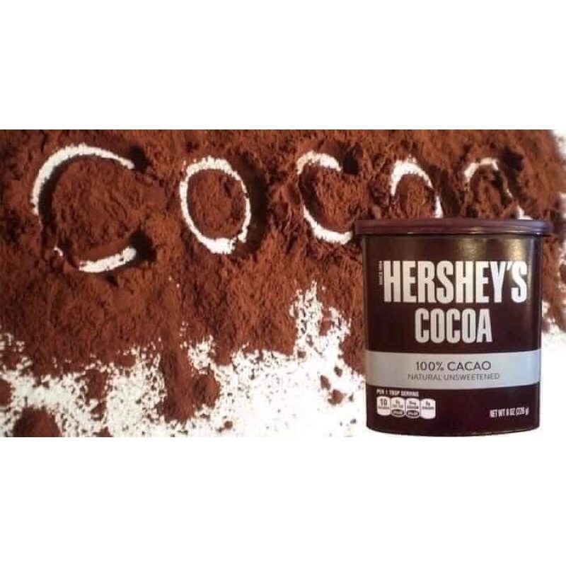 Bột cacao nguyên chất Hershey’s 226g Mỹ