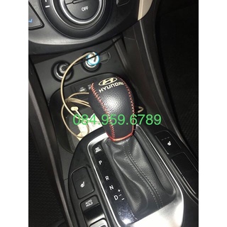 Bọc cần số ô tô hyundai satafe, tucson 2014 - 2018 at