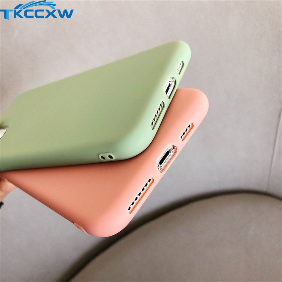 Ốp Điện Thoại Tpu Dẻo Màu Kẹo Ngọt Siêu Mỏng Sang Trọng Thời Trang Cho Realme Q3 Pro Carnival C25S X7 Max
