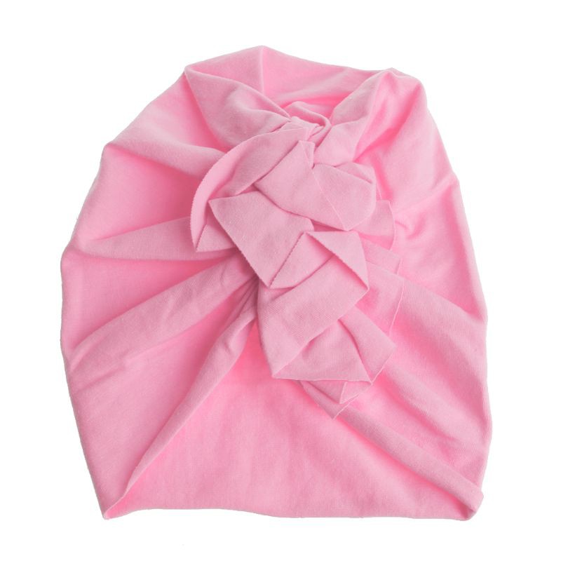 Mũ Beanie Đính Nơ Xinh Xắn Cho Bé Gái