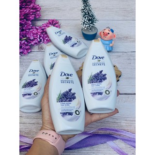 Sữa Tắm Dưỡng Thể Dove 120ml HƯƠNG LAVENDER ( 1 chai - hàng tặng)