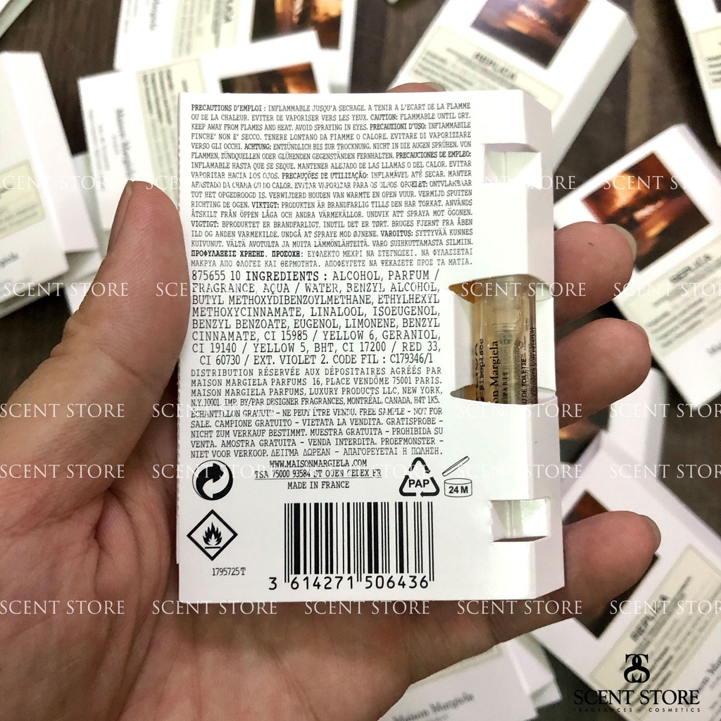 Scentstorevn - Vial chính hãng nước hoa Maison Margiela Replica By the Fireplace [1.2ml]