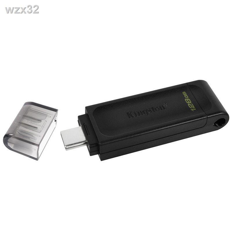 ✶✇❂Ổ đĩa flash USB di động Kingston 128g Type-C DT70 Tốc độ cao USB3.2 dành cho Doanh nghiệp Huawei