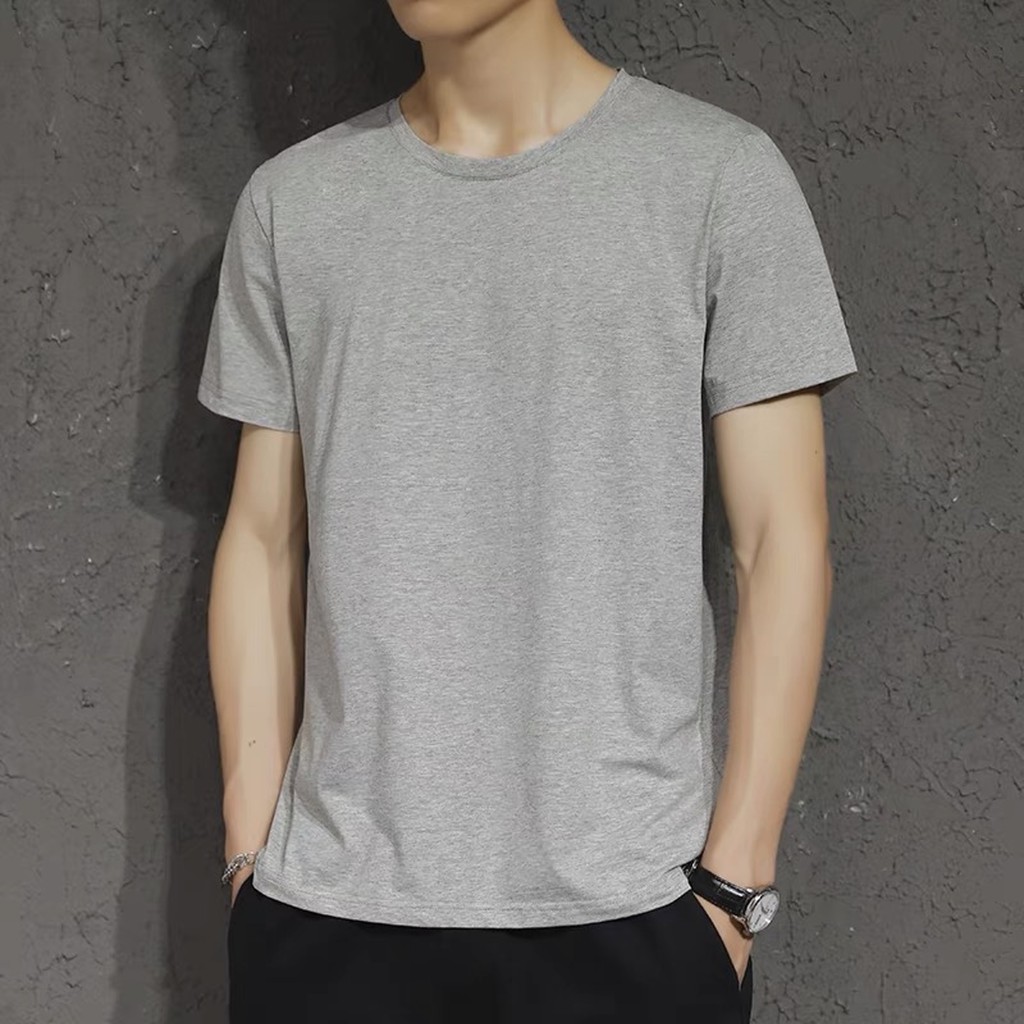 Áo ThunÁo Phông Trơn Nam Nữ Tay Lỡ Cotton 100% oversize form rộng 5 màu ,mặc thoáng mát thấm hút mồ hôi
