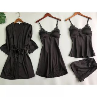 Combo bộ ngủ 4 chi tiết trả khách