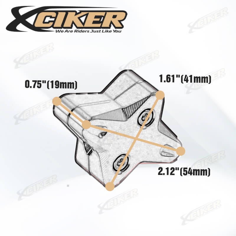 Đệm Chân Chống Xe Máy YAMAHA NVX AEROX 155/125 V2