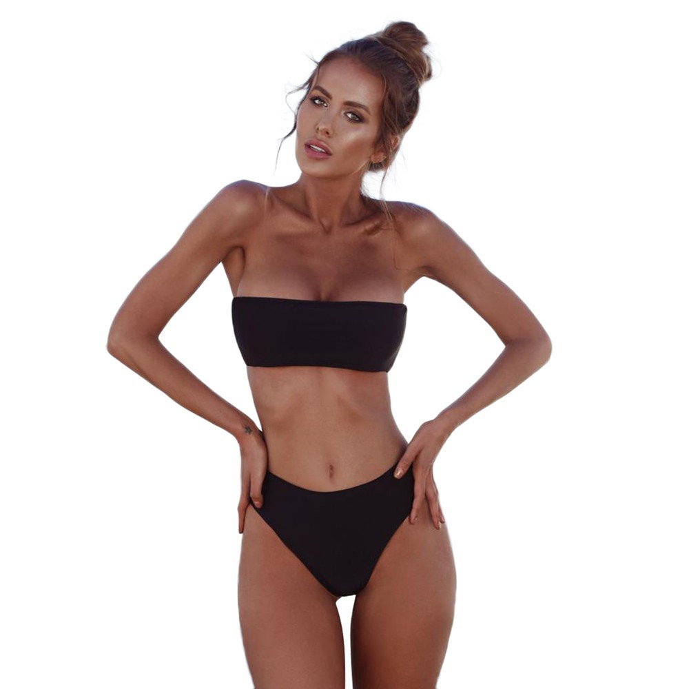 Bikini nữ không dây có đệm nâng ngực phong cách Brazil | BigBuy360 - bigbuy360.vn