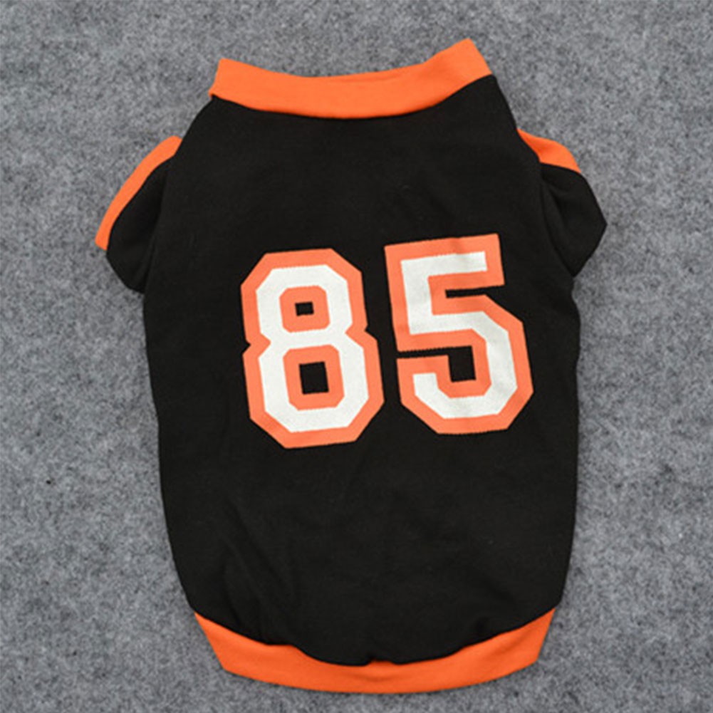 Áo Ba Lỗ In Số 85 Xinh Xắn Cho Thú Cưng