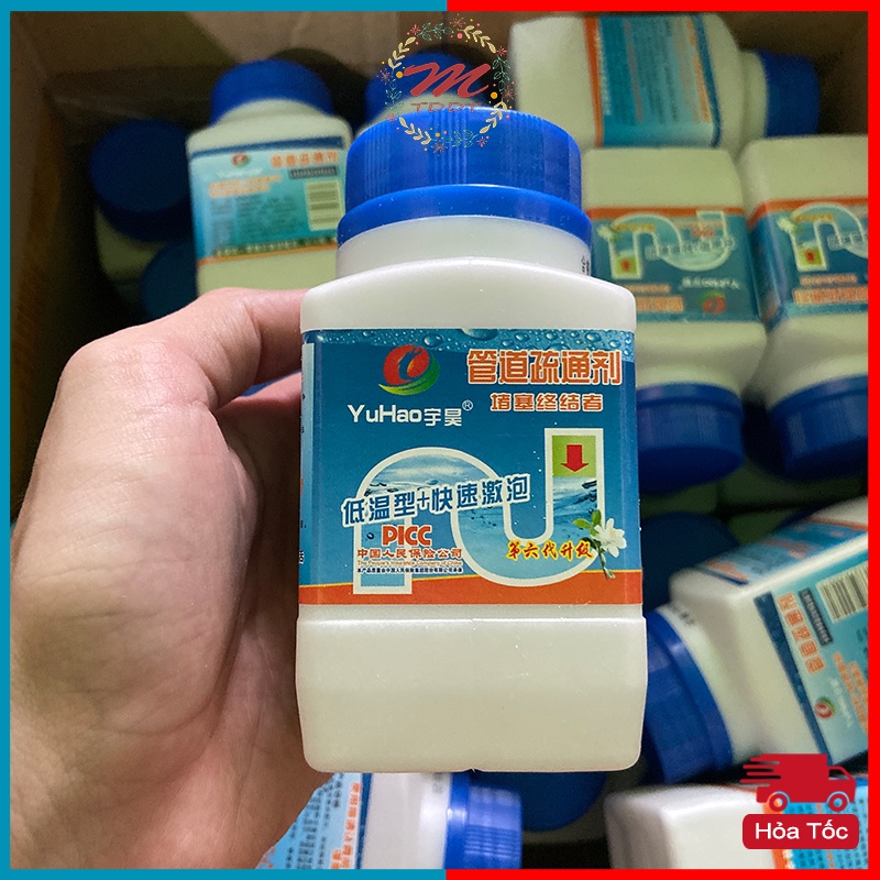 Bột Thống Cống, Thông Bồn Cầu Cực Mạnh Thông Mọi Thứ Dễ Dàng Với YuHao Thế Hệ Mới - MTDDT