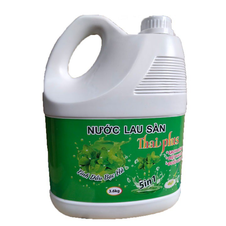 Nước Lau Sàn Bạc Hà Thái Plus 3600ml