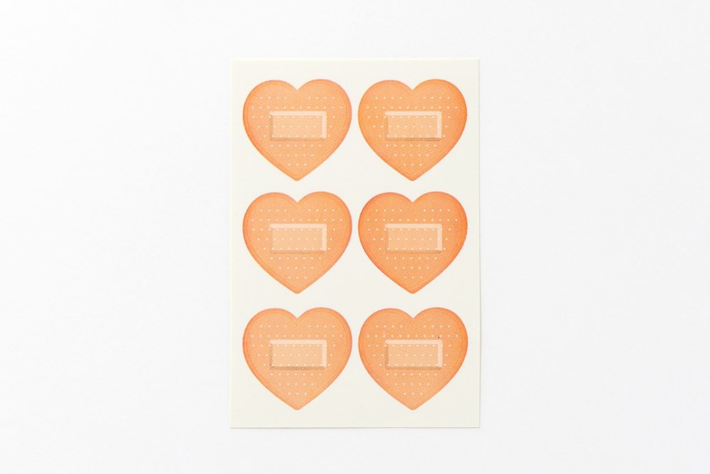 Set Thiệp ARTBOX Hàn Quốc Thiết Kế Băng Dán Tình Yêu Đáng Yêu