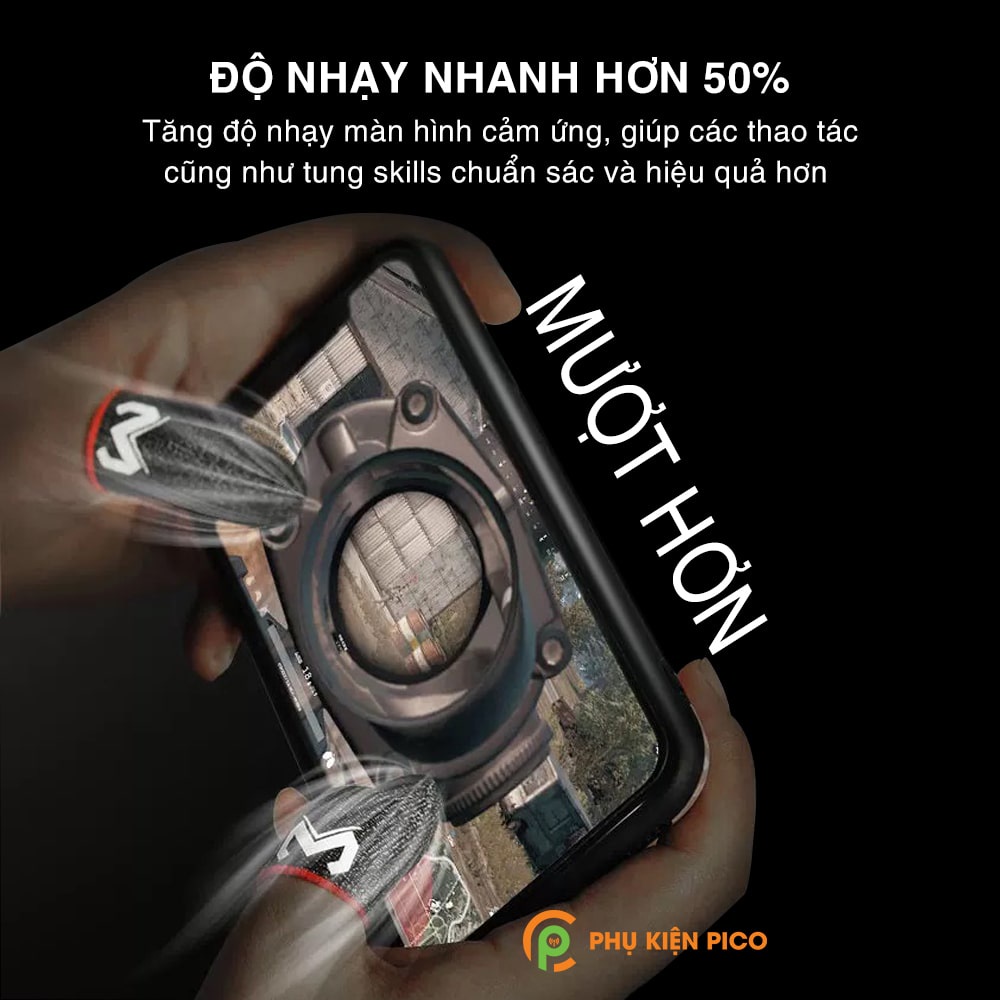 Bao tay chơi game MEMO sợi bạc cao cấp găng tay chơi game chống mồ hôi tay, tăng độ nhạy cảm ứng | BigBuy360 - bigbuy360.vn