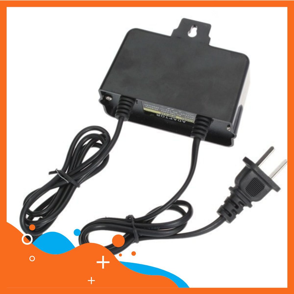 Nguồn camera 12V-2A có móc treo chân to
