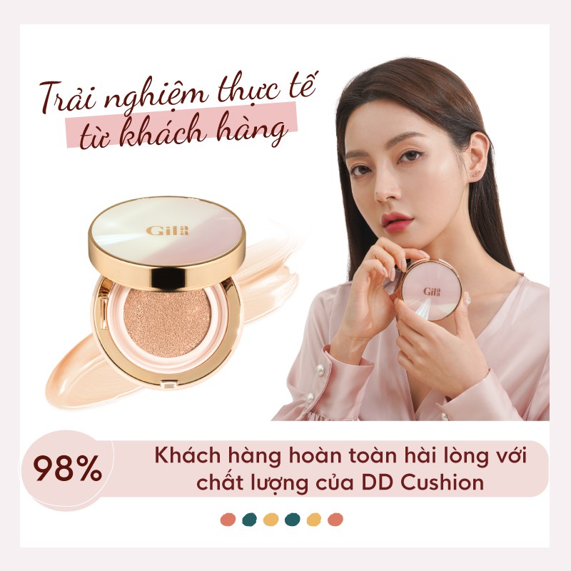 [SALE LỚN NOEL] Phấn nước GLAMRR Q LONG WEAR DD CUSHION - SPF50+/PA+++ (1 lõi x 13g) | BigBuy360 - bigbuy360.vn
