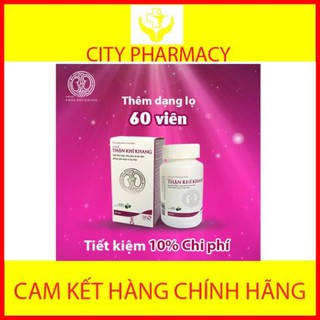Viên uống Thận Khí Khang giúp thận khỏe và hết tiểu đêm 60 viên
