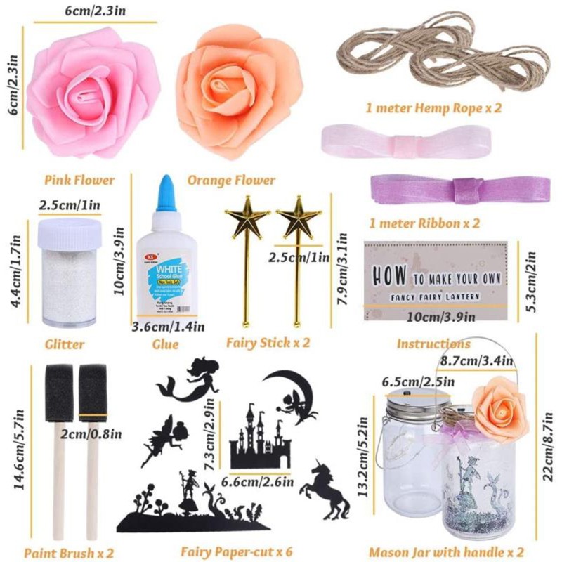 Bộ Dụng Cụ Làm Đồ Thủ Công Diy Cho Bé Gái