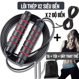 Dây nhảy thể lực đàn hồi 2.9m  chính hãng TopBody, hỗ trợ luyện tập thể dục, thể thao tiện lợi tại nhà