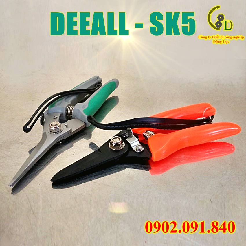 Kéo cắt dây điện ✴️ kìm  tuốt dây đa năng SK5 DeeAll