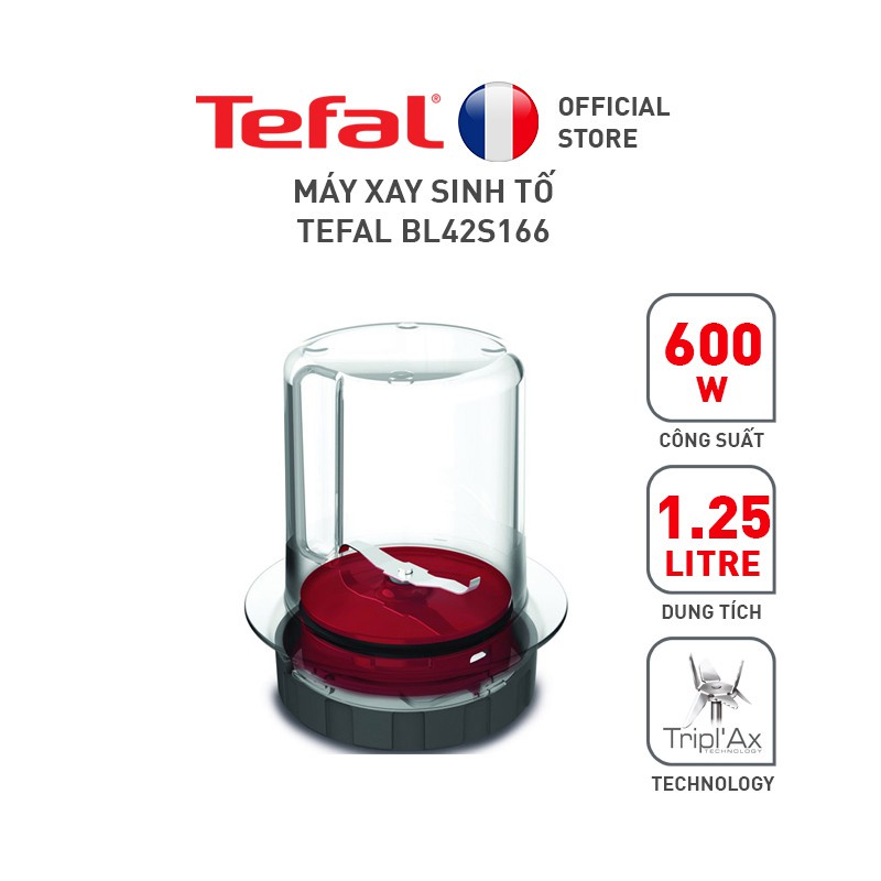 Máy xay sinh tố Tefal BL42S166 1.25L 600W