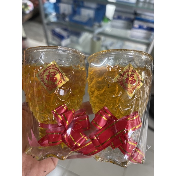 Đèn ly cá sáp gel 9cm  cháy liên tục 2 ngày